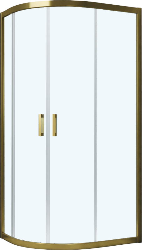 Душевой уголок Vegas Glass ZS-F Tur Novo h1900 100*90 05 01 профиль бронза, стекло прозрачное