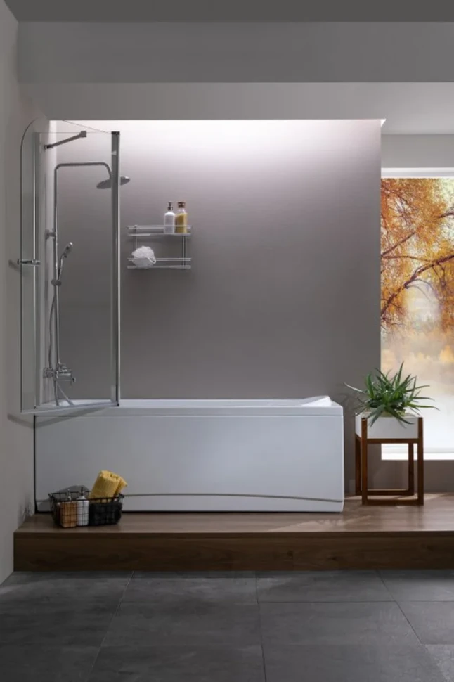 Шторка на ванну Aquanet SG-1200
