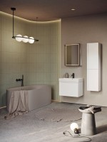 Мебель для ванной комнаты Aqwella Pure 65 белая Мебель для ванной комнаты Aqwella Pure 65 белая