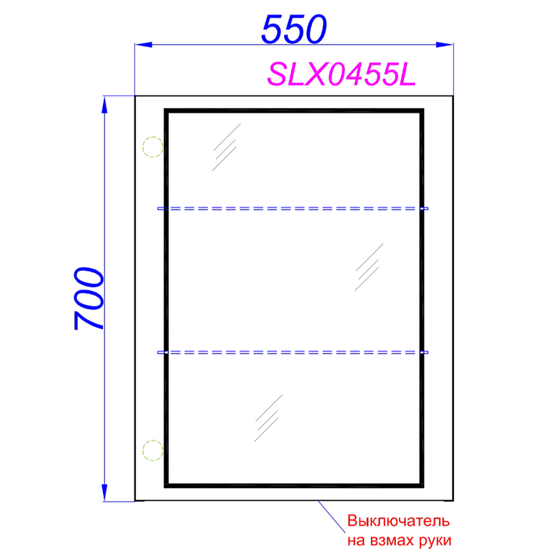 Мебель для ванной комнаты Aqwella Pure 65 белая