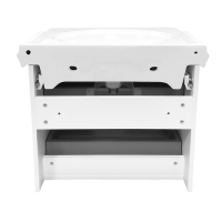 Тумба с раковиной Comforty Неаполь 65 подвесная, белый глянец, с раковиной 50165