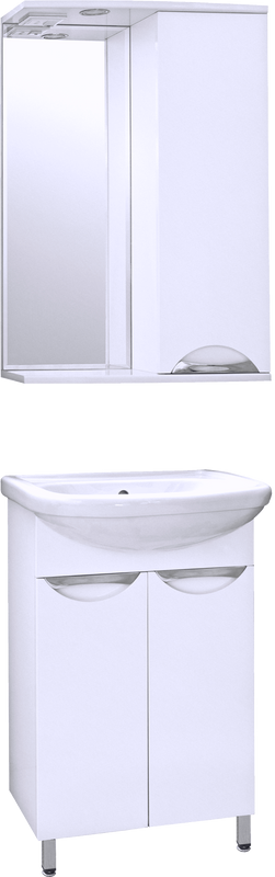 Мебель для ванной комнаты Style Line Жасмин 55 белая