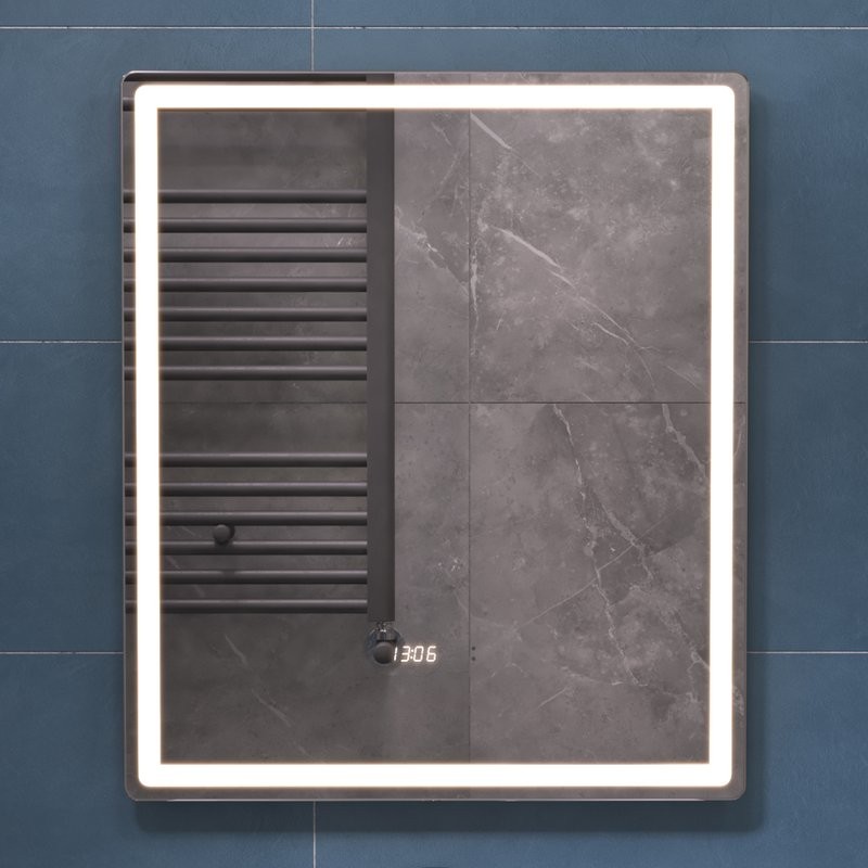 Зеркало Vigo Geometry Luxe 60 с подсветкой и антизапотевателем