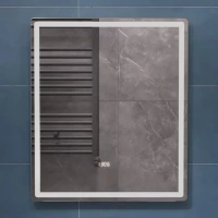 Зеркало Vigo Geometry Luxe 60 с подсветкой и антизапотевателем Зеркало Vigo Geometry Luxe 60 с подсветкой и антизапотевателем