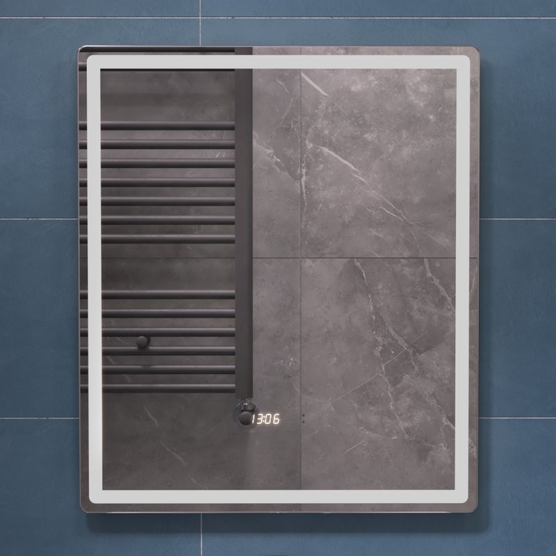 Зеркало Vigo Geometry Luxe 60 с подсветкой и антизапотевателем