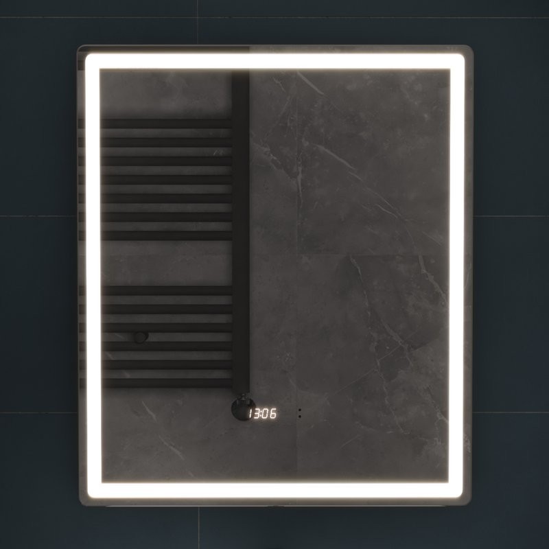 Зеркало Vigo Geometry Luxe 60 с подсветкой и антизапотевателем