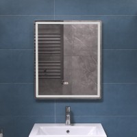 Зеркало Vigo Geometry Luxe 60 с подсветкой и антизапотевателем