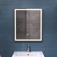 Зеркало Vigo Geometry Luxe 60 с подсветкой и антизапотевателем Зеркало Vigo Geometry Luxe 60 с подсветкой и антизапотевателем
