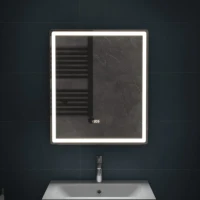 Зеркало Vigo Geometry Luxe 60 с подсветкой и антизапотевателем Зеркало Vigo Geometry Luxe 60 с подсветкой и антизапотевателем