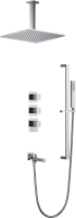 Душевой комплект Timo Selene SX-2239/00SM С ВНУТРЕННЕЙ ЧАСТЬЮ, с термостатом, хром