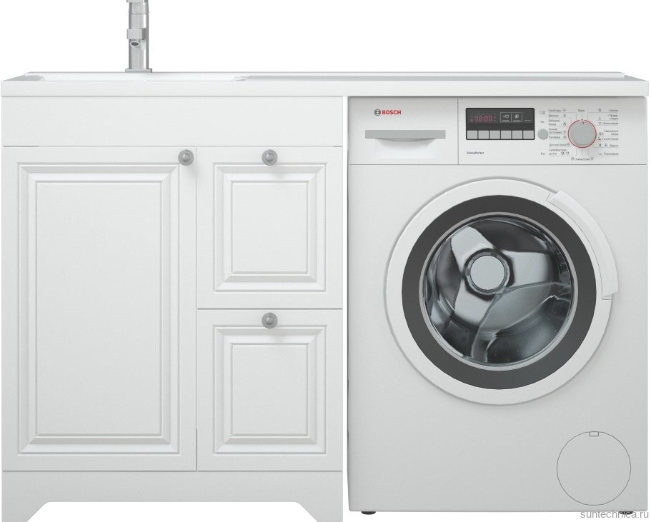 Тумба под раковину без столешницы Corozo Леон 70 под стиральную машину