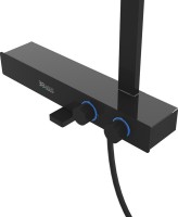 Душевая стойка Vincea Inspire VSFS-3I13TMB с термостатом, черный