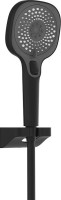 Душевая стойка Vincea Inspire VSFS-3I13TMB с термостатом, черный
