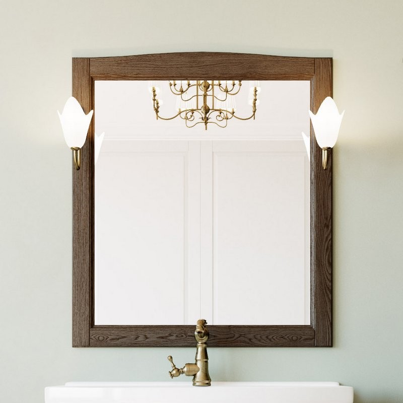 Мебель для ванной комнаты ValenHouse Эллина 80 кальяри, фурнитура бронза