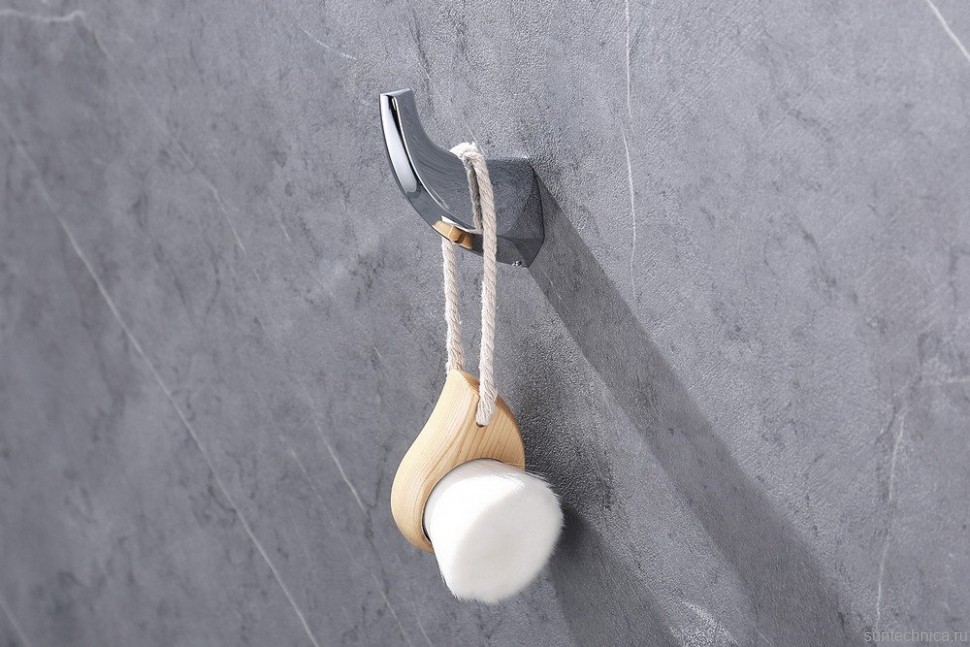 Крючок Abber Nord AA1550 хром, на шурупах