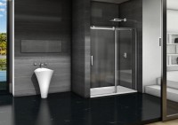 Душевая дверь в нишу Good Door Galaxy WTW-160-C-CH профиль хром