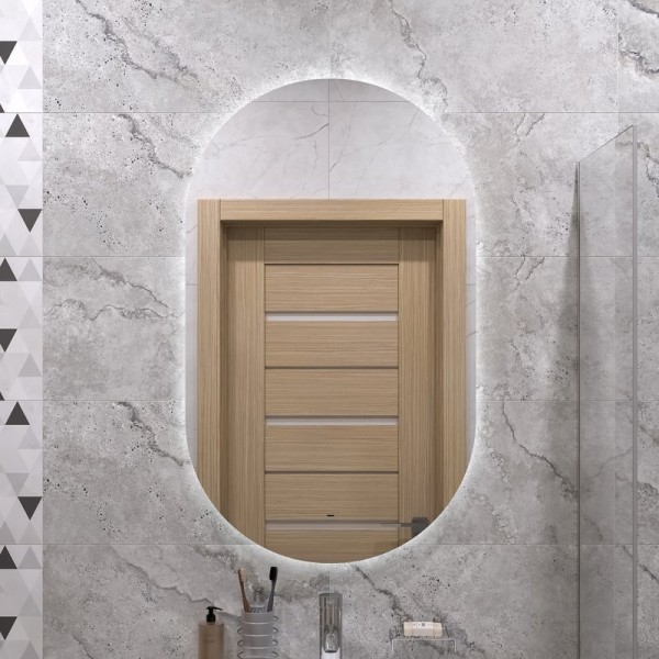 Зеркало DIWO Углич, 60 с подсветкой