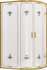 Душевой уголок Ambassador Royal 18015302 120х90 см, профиль золото