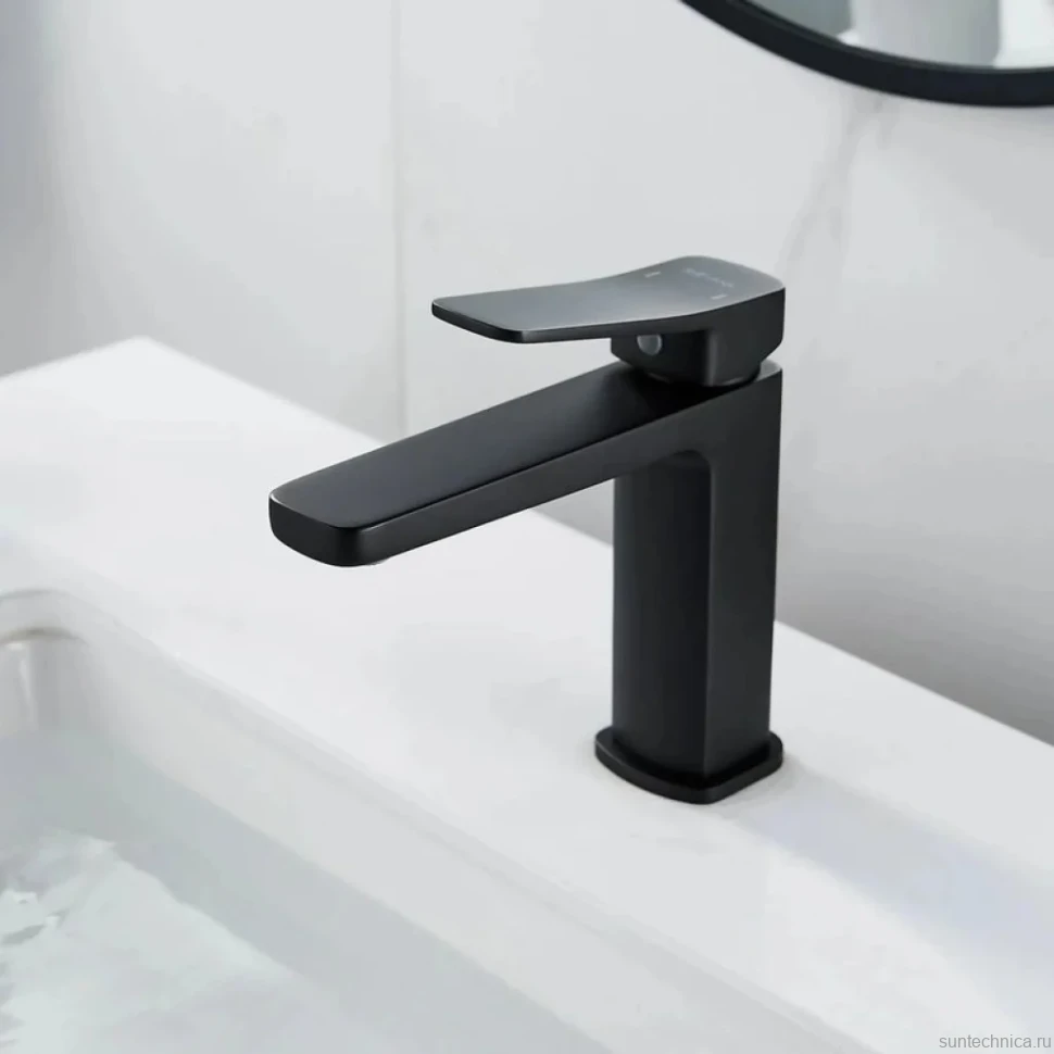 Смеситель для раковины Shevanik S9901H черный