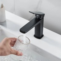 Смеситель для раковины Shevanik S9901H черный