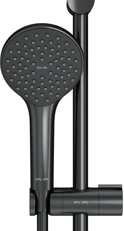 Душевой комплект Смеситель для душа AM.PM X-Joy F85A20022 + Гарнитур Gem F0190022 черный
