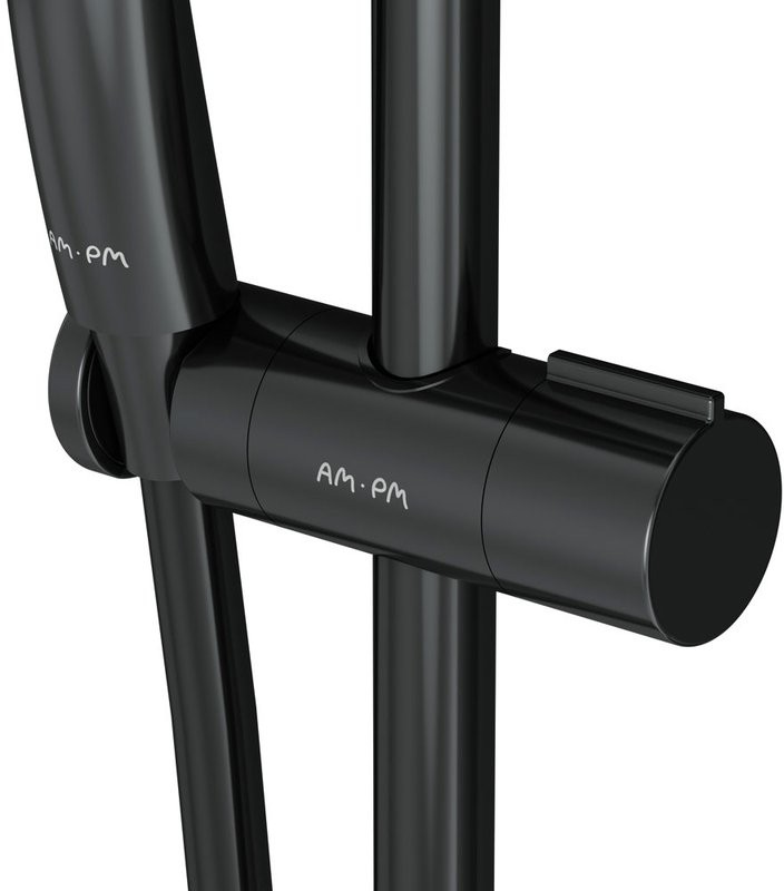 Душевой комплект Смеситель для душа AM.PM X-Joy F85A20022 + Гарнитур Gem F0190022 черный