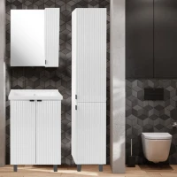 Шкаф-пенал для ванной ASB-Mebel Дора 35 белый Шкаф-пенал для ванной ASB-Mebel Дора 35 белый