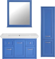 Тумба с раковиной ASB-Woodline Толедо 105 синяя