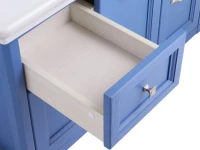 Тумба с раковиной ASB-Woodline Толедо 105 синяя