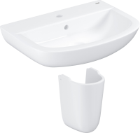 Раковина Grohe Bau Ceramic 39440000 с полупьедесталом