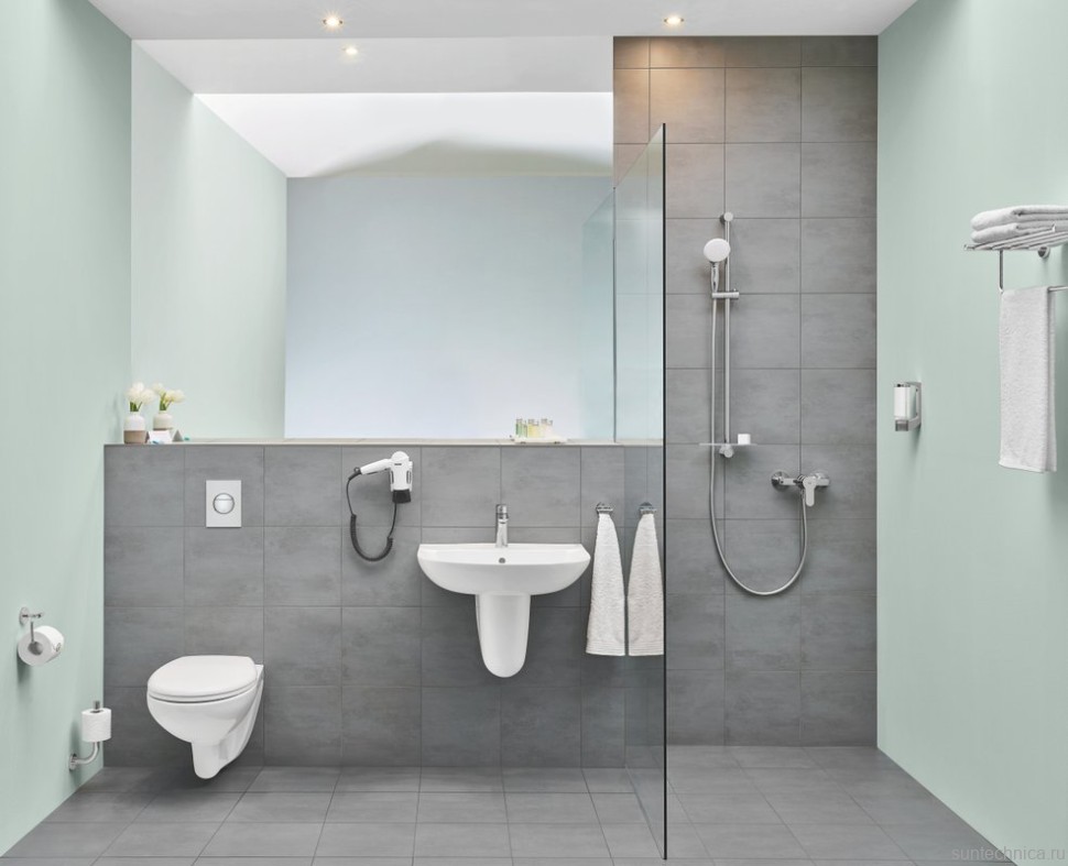 Раковина Grohe Bau Ceramic 39440000 с полупьедесталом