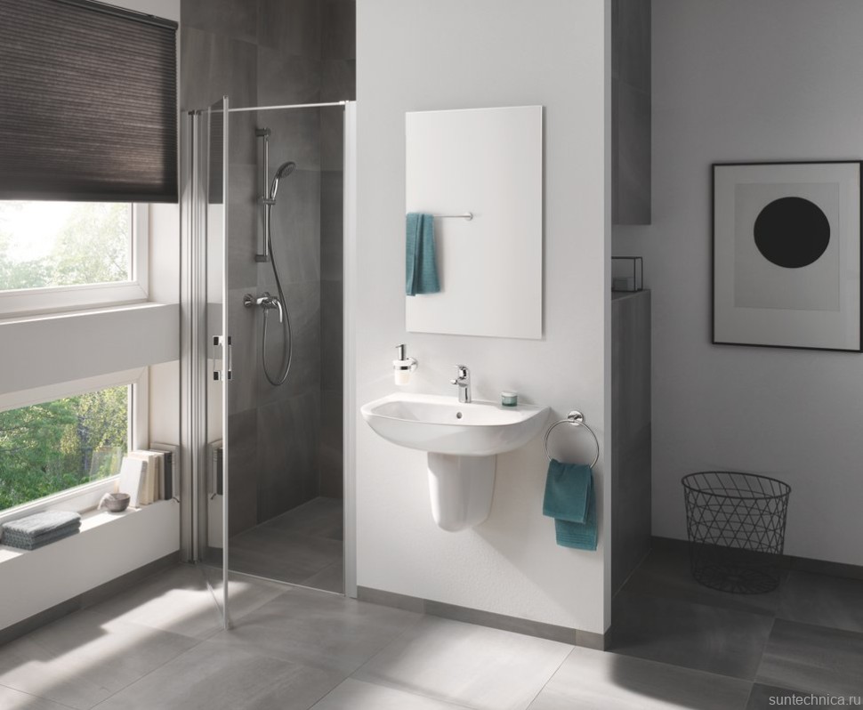 Раковина Grohe Bau Ceramic 39440000 с полупьедесталом