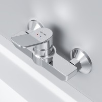 Душевой комплект Смеситель для душа AM.PM X-Joy F85A20000 + Стойка Gem F0790000