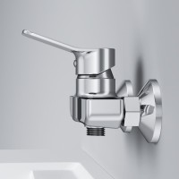 Душевой комплект Смеситель для душа AM.PM X-Joy F85A20000 + Стойка Gem F0790000