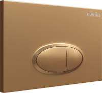Комплект Унитаз подвесной STWORKI Молде 7551N003-7700 безободковый + Крышка 801-003-019 с микролифтом + Инсталляция EWRIKA ProLT 0026-2020 + Кнопка 0053 золото матовое
