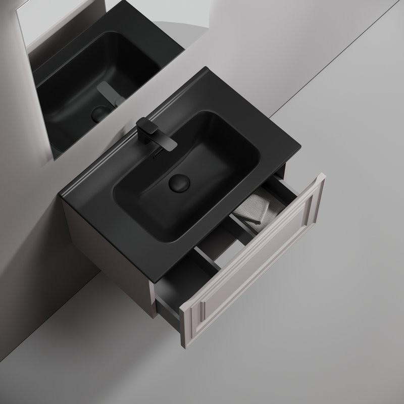 Мебель для ванной комнаты Sancos Very 70 doha soft, раковина CN7007MB