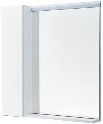 Мебель для ванной комнаты AQUATON Рене 80 белая, грецкий орех
