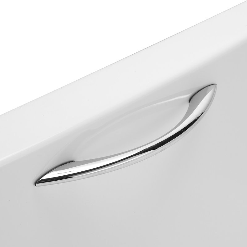 Акриловая ванна Roca BeCool 190x90 см, пристенная, белая, с каркасом, со сливом-переливом