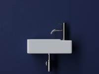 Раковина маленькая в туалет Ceramicanova Element CN5045 R белый глянцевый Раковина маленькая в туалет Ceramicanova Element CN5045 R белый глянцевый