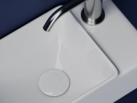 Раковина маленькая в туалет Ceramicanova Element CN5045 R белый глянцевый Раковина маленькая в туалет Ceramicanova Element CN5045 R белый глянцевый