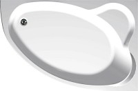 Акриловая ванна Aquanet Mayorca 00205438 R 150x100 см, угловая, правая, пристенная, белая, асимметричная, с каркасом, с сиденьем