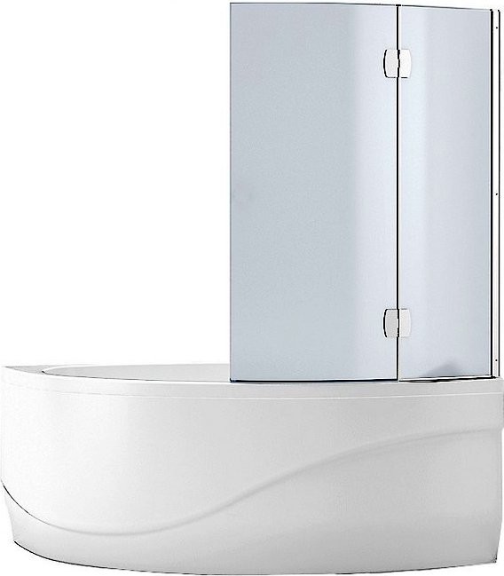 Акриловая ванна Aquanet Mayorca 00205438 R 150x100 см, угловая, правая, пристенная, белая, асимметричная, с каркасом, с сиденьем