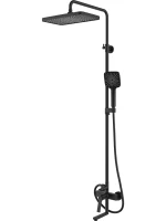 Душевая стойка IDDIS Parker PARBL3Fi06 матовый черный