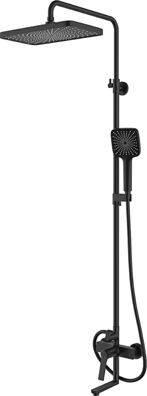 Душевая стойка IDDIS Parker PARBL3Fi06 матовый черный