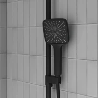 Душевая стойка IDDIS Parker PARBL3Fi06 матовый черный