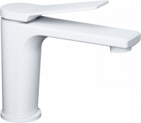 Смеситель для раковины Wonzon & Woghand WW-XH-012-MW белый матовый