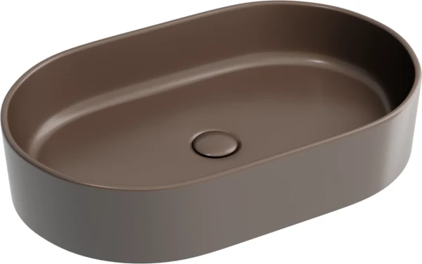 Накладная раковина Ceramicanova Element CN6048MDB темно-коричневая матовая