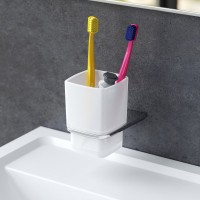 Стакан для ванной AM.PM Inspire V2.0 A50A34300 настенный, хром, стеклянный