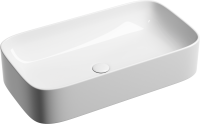 Накладная раковина Ceramicanova Element CN6054 белая глянцевая