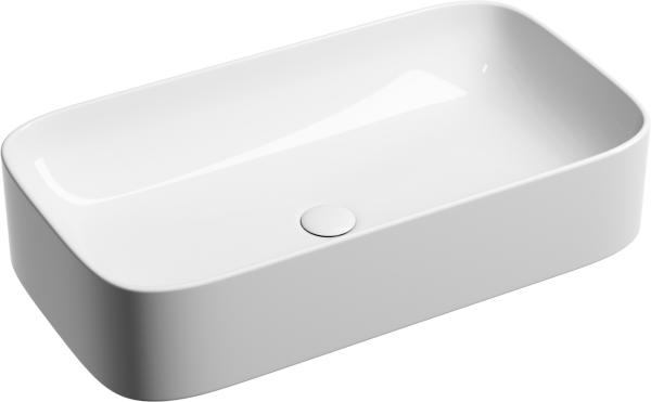 Накладная раковина Ceramicanova Element CN6054 белая глянцевая